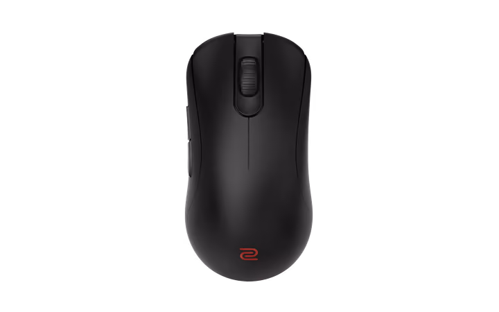 BenQ Zowie ZA13-DW mouse in Black, top view