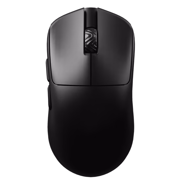 Scyrox V6 mouse in Black, top view