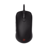 BenQ Zowie S2-C mouse in Black, top view