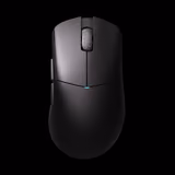 Lamzu Paro Aurora mouse in Black, top view