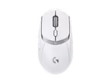 Logitech G309 mouse in White, top view
