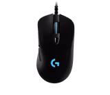 Logitech G403 HERO mouse in Black, top view
