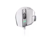 Logitech G502 X mouse in White, front view