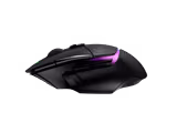 Logitech G502 X PLUS mouse in Black, left side