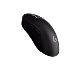 Logitech PRO X SUPERLIGHT 2 DEX mouse in Black, left side