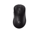 Logitech PRO X SUPERLIGHT 2 DEX mouse in Black, top view