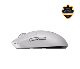 Logitech PRO X SUPERLIGHT 2 mouse in White, left side