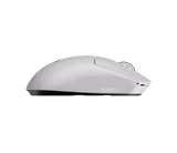 Logitech PRO X SUPERLIGHT 2 mouse in White, right side