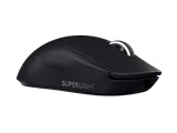 Logitech PRO X SUPERLIGHT mouse in Black, right side