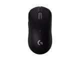 Logitech PRO X SUPERLIGHT mouse in Black, top view