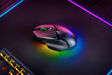 Razer Basilisk V3 Pro 35K mouse in Black, left side