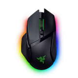 Razer Basilisk V3 Pro 35K mouse in Black, top view