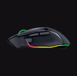 Razer Basilisk V3 Pro mouse in Black, left side