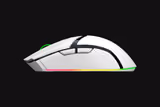 Razer Cobra Pro mouse in White, left side