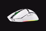 Razer Cobra Pro mouse in White, front view