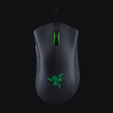 Razer DeathAdder Essential mouse in Black, top view