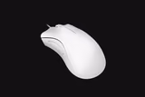 Razer DeathAdder Essential mouse in White, back view