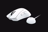 Razer DeathAdder V4 Pro mouse in White