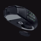 Razer Naga V3 Pro mouse in Black