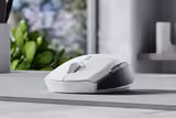 Razer Pro Click Mini mouse in White, front view
