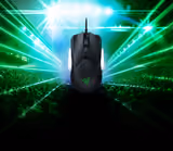 Razer Viper 8KHz mouse in Black, top view