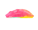SteelSeries Aerox 3 Wireless Gen 2 mouse in Magenta Haze, left side