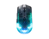 SteelSeries Aerox 3 Wireless Gen 2 mouse in Shadow, top view