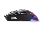 SteelSeries Aerox 5 Wireless mouse in Black, left side