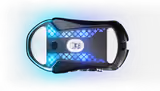SteelSeries Aerox 9 Wireless mouse in Black, underside