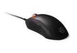 SteelSeries Prime+ mouse in Black, back view