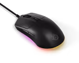 SteelSeries Rival 3 Gen-2 mouse in Black, back view