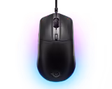 SteelSeries Rival 3 Gen-2 mouse in Black, top view