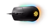 SteelSeries Rival 3 mouse in Black, top view