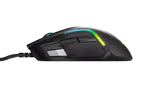 SteelSeries Rival 5 mouse in Black, left side