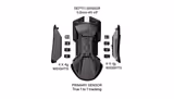 SteelSeries Rival 650 Wireless mouse in Black