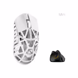 WLMOUSE Beast X Mini Pro mouse in White, left side