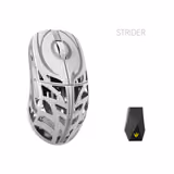 WLMOUSE Strider mouse in White, left side