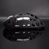 WLMOUSE Sword X mouse in Black, left side